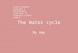 The Water cycle By Amy Connie Gardner Capstone 2 Performance Indicator 1C Evidence-student sample
