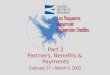 Part 2 Partners, Benefits & Payments February 27 – March 6, 2003