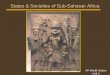 States & Societies of Sub-Saharan Africa AP World History Unit 2
