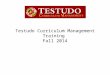 Testudo Curriculum Management Training Fall 2014