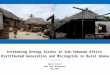 Increasing Energy Access in Sub-Saharan Africa Distributed Generation and Microgrids in Rural Ghana _________ Byron Scerri New York University May 2011