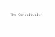 The Constitution. Constitution Definition? –A constitution is a nation’s basic law. It creates political institutions, assigns or divides powers in government,