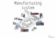 Manufacturing system Ali Vatankhah. Definition of manufacturing system 1.A manufacturing system can be defined as the arrangement and operation of machines,