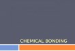 CHEMICAL BONDING. THERE ARE TWO KINDS OF PURE SUBSTANCES Elements Compounds