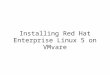 Installing Red Hat Enterprise Linux 5 on VMvare. Start Virtual Machine “tom”, then go to “Console” tab and click on the black screen to open the console