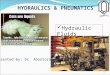 HYDRAULICS & PNEUMATICS Presented by: Dr. Abootorabi Hydraulic Fluids 1