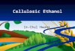 Cellulosic Ethanol In-Chul Hwang. What is Cellulosic Ethanol? Ethanol made from cellulosic biomass which Ethanol made from cellulosic biomass which comprises