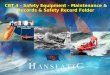 1 CBT 4 - Safety Equipment - Maintenance & Records & Safety Record Folder