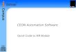 Campus CEON Automation Software Quick Guide to HR Module