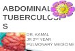 ABDOMINAL TUBERCULOSIS DR. KAMAL JR 2 ND YEAR PULMONARY MEDICINE