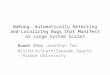 WuKong: Automatically Detecting and Localizing Bugs that Manifest at Large System Scales Bowen ZhouJonathan Too Milind KulkarniSaurabh Bagchi Purdue University