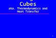 1 Melting Ice Cubes aka. Thermodynamics and Heat Transfer
