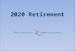 2020 Retirement. What is 2020 Retirement?  An exclusive service designed to help you deliver tailored financial planning advice to your clients while