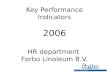 Key Performance Indicators 2006 HR department Forbo Linoleum B.V