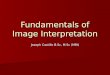 Fundamentals of Image Interpretation Joseph Castillo B.Sc, M.Sc (MRI)