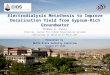 Electrodialysis Metathesis to Improve Desalination Yield from Gypsum-Rich Groundwater Thomas A. Davis Director, Center for Inland Desalination Systems