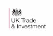 2 UK Trade & Investment Name: John Gordon Title: Intl. Trade Sector Advisor, Defence & Security South East International Trade Team UK Trade & Investment