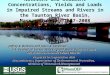 Nutrient and Sediment Concentrations, Yields and Loads in Impaired Streams and Rivers in the Taunton River Basin, Massachusetts, 1997-2008 Jeffrey R. Barbaro