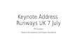 Keynote Address Runways UK 7 July Phil Graham Head of the Airports Commission Secretariat