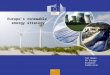 Energy Tom Howes DG Energy European Commission Europe's renewable energy strategy