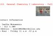 CHEM 1111 General Chemistry I Laboratory - Fall 2011 TA’s Contact Information Name : Imalka Munaweera Office : SLC 3.409 Email Address : msm110020@utdallas.edumsm110020@utdallas.edu