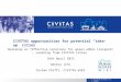 THE CIVITAS INITIATIVE IS CO-FINANCED BY THE EUROPEAN UNION Workshop on “Effective solutions for green urban transport – Learning from CIVITAS cities”