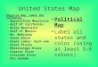 United States Map Physical Map: Label the following: – Appalachian Mountains – Gulf Of California – Rocky Mountains – Gulf of Mexico – Mt. McKinley – Great