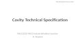 Cavity Technical Specification IWLC2010 WG3 industrialization session H. Hayano IWLC2010 @ Geneva,Oct.2010