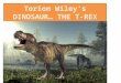 T –REX A T-REX IS A MEAT EATING DINOSAUR A.K.A CARNIVORE. DID YOU KNOW THAT? As you can see, this dinosaur has sharp teeth for eating meat