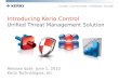 Introducing Kerio Control Unified Threat Management Solution Release date: June 1, 2010 Kerio Technologies, Inc
