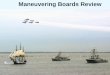 Maneuvering Boards Review. AGENDA: –Definition of Relative Motion –True Bearings vs. Relative Bearings –The Maneuvering Board –The Relative Plot –Application: