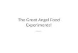 The Great Angel Food Experiments! Mwahaha…. What is Angel Food Cake? A fluffy, egg-based cake that rises without leaven or soda