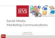 Social Media Marketing Communications February 2012 Boston University