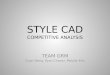STYLE CAD COMPETITIVE ANALYSIS TEAM GRM Guan Wang, Ryan Chavez, Melody Kim