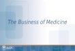 The Business of Medicine. –Coding as a profession How the coder fits in Hospital vs. physician services Hierarchy of providers –Coding and billing aspects