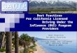 Best Practices For California Licensed Driving Under the Influence (DUI) Program Providers Best Practice Document Overview for Driving Under the Influence
