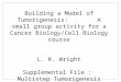 Building a Model of Tumorigenesis: A small group activity for a Cancer Biology/Cell Biology course L. K. Wright Supplemental File : Multistep Tumorigenesis