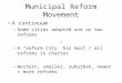 Municipal Reform Movement A continuum – Some cities adopted one or two reforms – A “reform City” has most / all reforms in charter – Western, smaller,