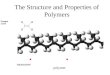 The Structure and Properties of Polymers monomer polymer