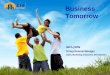 Fiji Australia Business Council Business Tomorrow Ian Lyons Group General Manager Sales, Marketing & Business Development Business Tomorrow