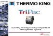 Auxiliary Heating/Cooling Temperature Management System