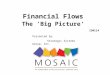Financial Flows The ‘Big Picture’ ID#114 Presented by: Strategic Systems Group, Inc