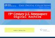 Public Library Use 19 th Century U.S. Newspapers Digital Archive