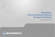 Sangoma Voice Communications Product Portfolio December 2009