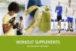 WORKOUT SUPPLEMENTS ARE THEY WORTH THE MONEY?. INTRODUCTION ▪ Supplements can cover anything from multivitamins to protein supplements. ▪ As of 2006,