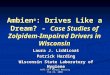 AAFS 58 th Annual Meeting Feb 23, 2006 Ambien  : Drives Like a Dream? - Case Studies of Zolpidem-Impaired Drivers in Wisconsin Laura J. Liddicoat Patrick