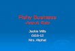 Fishy Business -Anouk Ride Jackie Mills GGS-12 Mrs. Aliphat