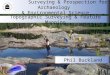 Surveying & Prospection for Archaeology & Environmental Science Topographic Surveying & Feature Mapping Phil Buckland