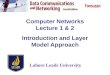Computer Networks Lecture 1 & 2 Introduction and Layer Model Approach Lahore Leads University