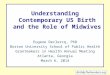 Understanding Contemporary US Birth and the Role of Midwives Eugene Declercq, PhD Boston University School of Public Health Grantmakers in Health Annual
